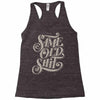 same old shirt Racerback Tank