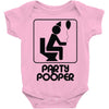 party pooper Baby Onesie