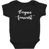 vegan feminist Baby Bodysuit