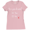 Are You Drunk? Yes or No Ladies Fitted T-Shirt
