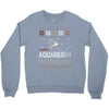 santa aquarius christmas ugly t shirts Crewneck Sweatshirt