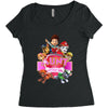paw patrol birthday girl  aunt Women's Triblend Scoop T-shirt