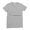 fish hooded Ladies Fitted T-Shirt