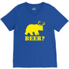 beer t shirt bear plus deer funny tee drinking college humor party shi V-Neck Tee