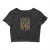 bacon2 Crop Top