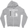 meow meaning Zipper Hoodie