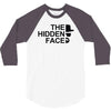 the hidden face 3/4 Sleeve Shirt