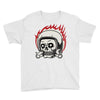 skull biker Youth Tee