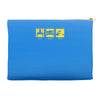 eat, sleep, weld funny welder Accessory Pouches