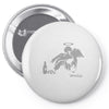 banksy fallen angel Pin-back button