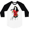 wonder woman 3/4 Sleeve Shirt