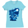 night sky projector Ladies Fitted T-Shirt