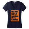 video games lied to me Women's V-Neck T-Shirt