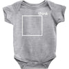 think outside the box Baby Onesie