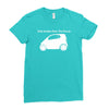 only smarties have the answer'   funny Ladies Fitted T-Shirt