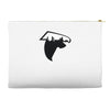 atlanta skyline falcons logo Accessory Pouches