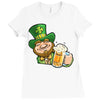 saint patrick day Ladies Fitted T-Shirt