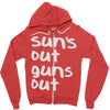 suns out guns out Zipper Hoodie