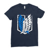 wings of freedom Ladies Fitted T-Shirt
