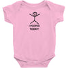 i pooped today Baby Onesie