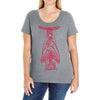 hanging around Ladies Curvy T-Shirt