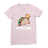 Best Friends Tacos Ladies Fitted T-Shirt