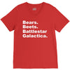 bears, beets, battlestar galactica V-Neck Tee