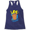 log it's better than bad it's good Racerback Tank