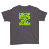 dub step drop beats not bombs black light skrillex ink hiphop dance Youth Tee