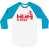 biking is dope 3/4 Sleeve Shirt