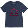 libra logo V-Neck Tee