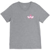 breast cancer survivor pocket V-Neck Tee
