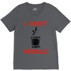 i shot people bartender V-Neck Tee