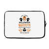 halloween warrior Laptop sleeve