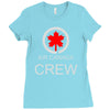 aviation air canada crew Ladies Fitted T-Shirt