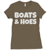 boats and hoes Ladies Fitted T-Shirt