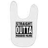 straight outta paradise palms Baby Bibs
