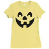 jack o lantern halloween Ladies Fitted T-Shirt