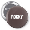rocky balboa baseball jersey Pin-back button