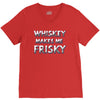 whiskey makes me frisky V-Neck Tee