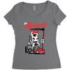 get sqyuirrely Women's Triblend Scoop T-shirt