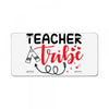 teacher tribe License Plate