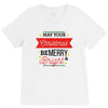 may your christmas be merry &amp; bright V-Neck Tee