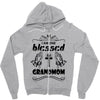 I Am One Blessed Grandmom Zipper Hoodie