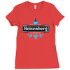 heisenberg crystal meth Ladies Fitted T-Shirt