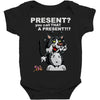 anxious cat Baby Bodysuit