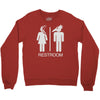 restroom for the recently deceased Crewneck Sweatshirt