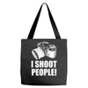 i shoot people Tote Bags