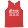 bikesexual i'll ride just about anything Tank Top