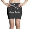 lucky fuers dice Mini Skirts